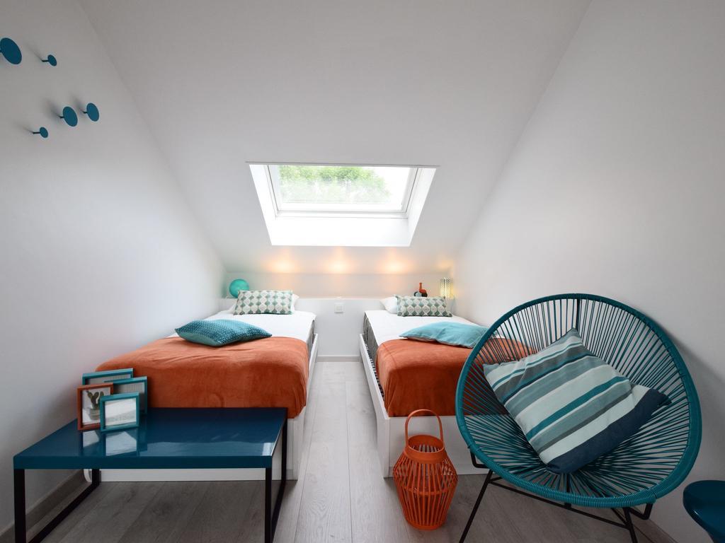 Modern Holiday Home In Bastogne With Fenced Garden Exteriör bild